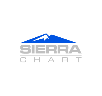 Sierra Chart logo with blue mountain and grey wordmark for the OrderFlow Labs Lifestyle Trader plan